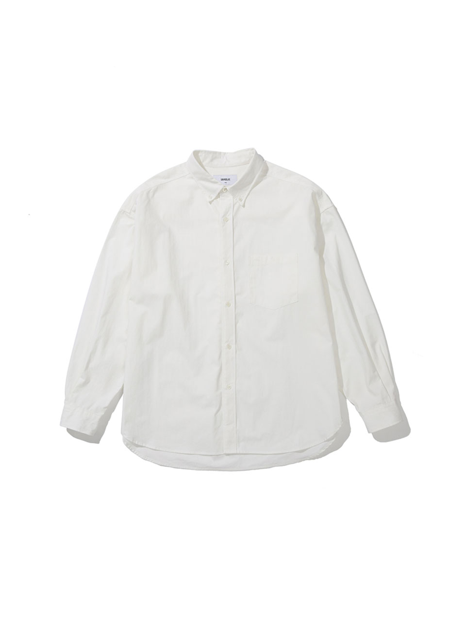 SOUNDSLIFE - Button-down Shirt Big Fit White