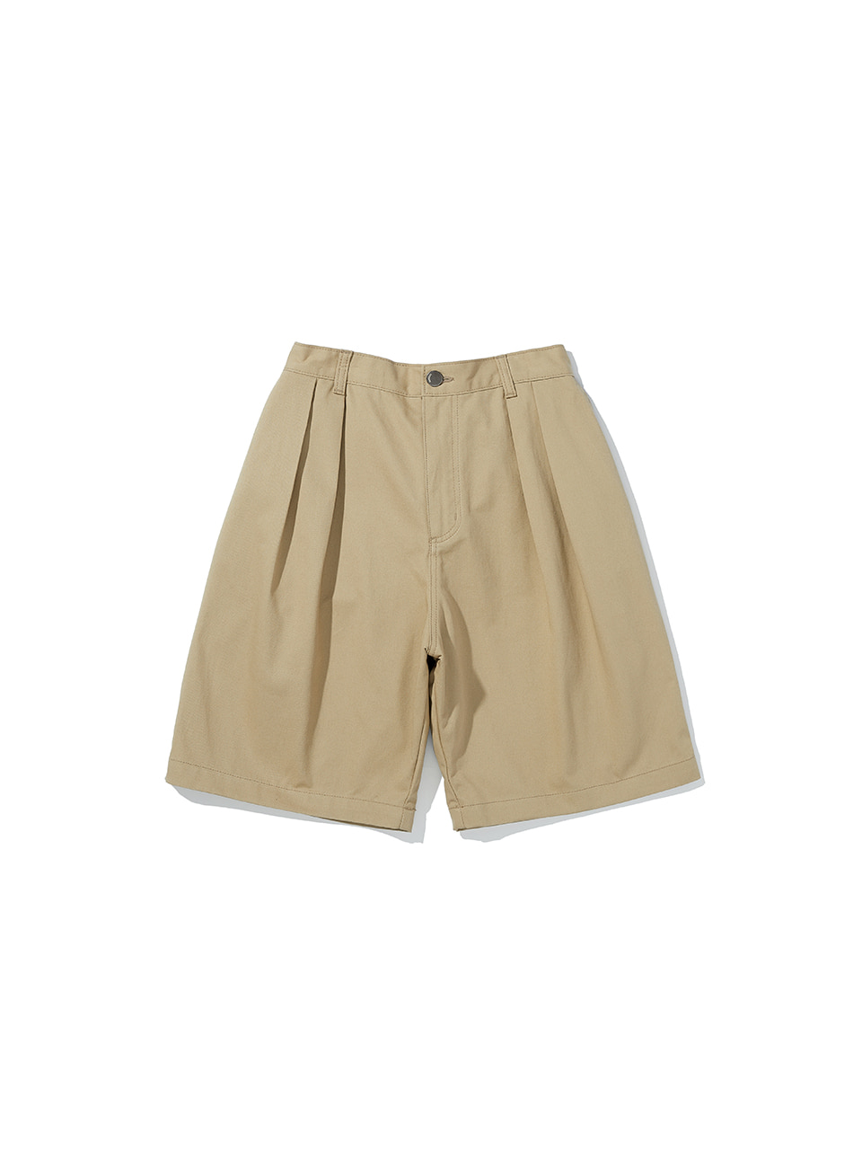 SOUNDSLIFE - Steady Balloon Two-Tuck Shorts Beige