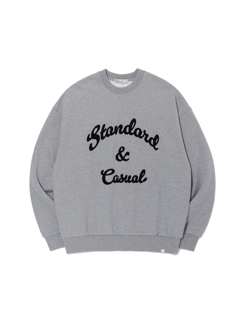 SOUNDSLIFE - S&amp;C Embroidery Sweatshirts Grey