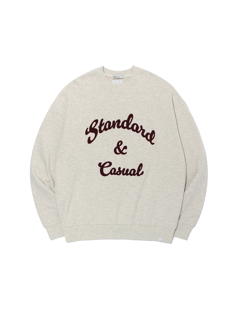 SOUNDSLIFE - S&amp;C Embroidery Sweatshirts Oatmeal
